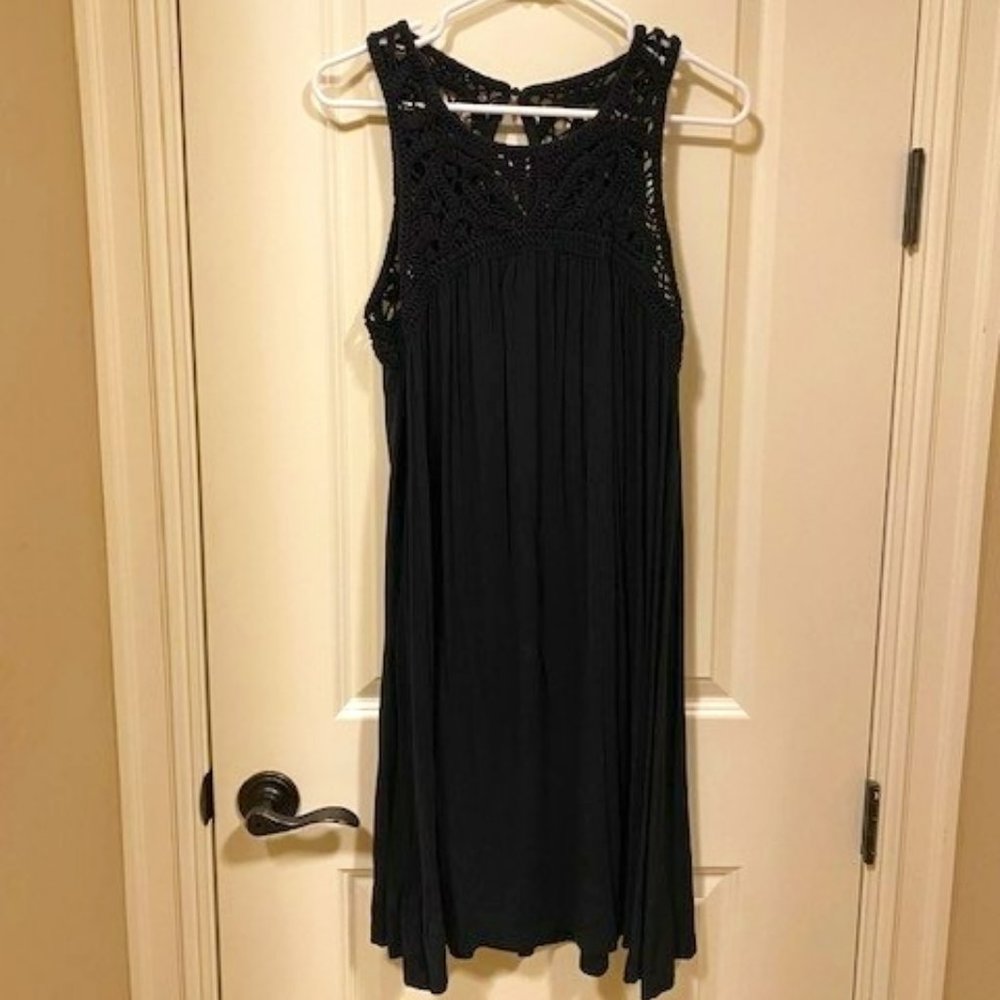 Loft Black Dress / Cover-up